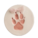 Ceramic Paw Print ($75 each)<br><em>(Available colors - Blue, Pink, Black, Purple, Red)</em>