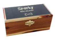 Metal Plate over Lid - with Engraving ($55)