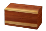 Cedar Box - Sealed <br><em>(Beautifully handcrafted aromatic cedar urn with a smooth, sealed finish and screw-on base. This option provides a clean and secure closure. Each urn can be personalized to best memorialize your pet.)</em>