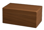 Walnut Box - Sealed<br><em>(Beautiful handcrafted walnut urn with a smooth, sealed finish and screw-on base. This option provides a clean and secure closure. Each urn can be personalized to best memorialize your pet.)</em>