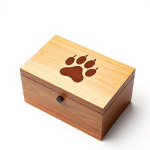Your Pet's Paw Print engraved on lid ($38)